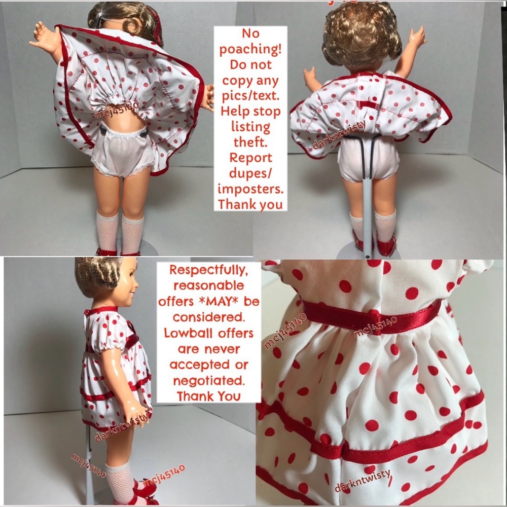 Vintage Shirley Temple 1972 Mint doll PRISTINE NEVER THRIFTS! - Picture 8 of 14